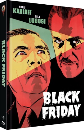 Black Friday (1940) (Cover B, s/w, Limited Collector's Edition, Mediabook, Blu-ray + DVD)
