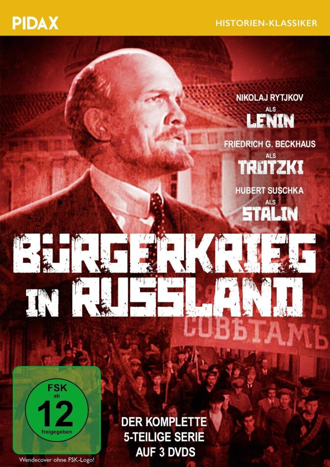 Bürgerkrieg in Russland - Das komplette 5-teilige Historienepos Pidax Historien-Klassiker, 3 DVDs