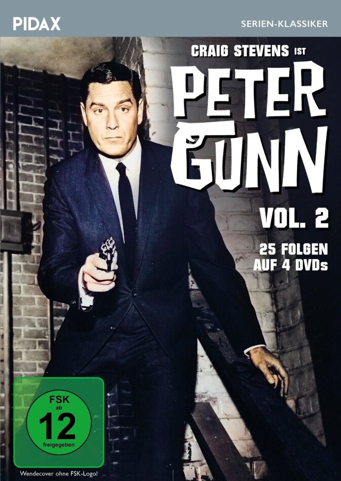 Peter Gunn - Vol. 2 Pidax Serien-Klassiker, 4 DVDs