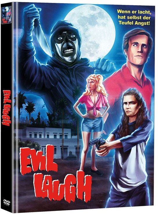 Evil Laugh (1986) Cover C, Limited Edition, Mediabook, Uncut, 2 DVDs