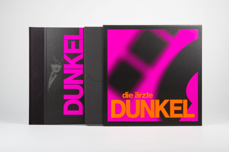 Die Ärzte - DUNKEL Im Schuber Mit Girlande, Édition Limitée, 2 LP + Digital Copy