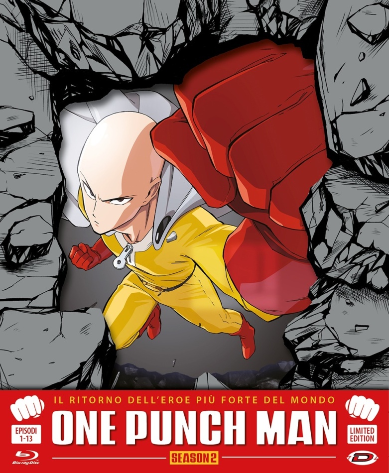 One Punch Man - Season 2 Édition Limitée, 3 Blu-ray