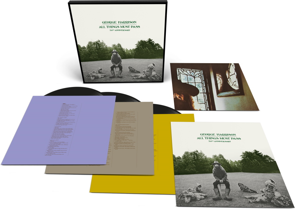 George Harrison - All Things Must Pass 2021 Reissue, 3 LPs