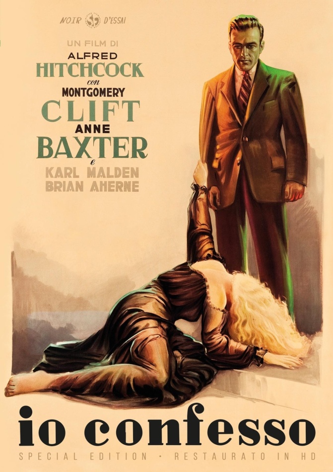 Io confesso (1953) Noir d'Essai, Restaurato in HD, n/b, Edizione Speciale