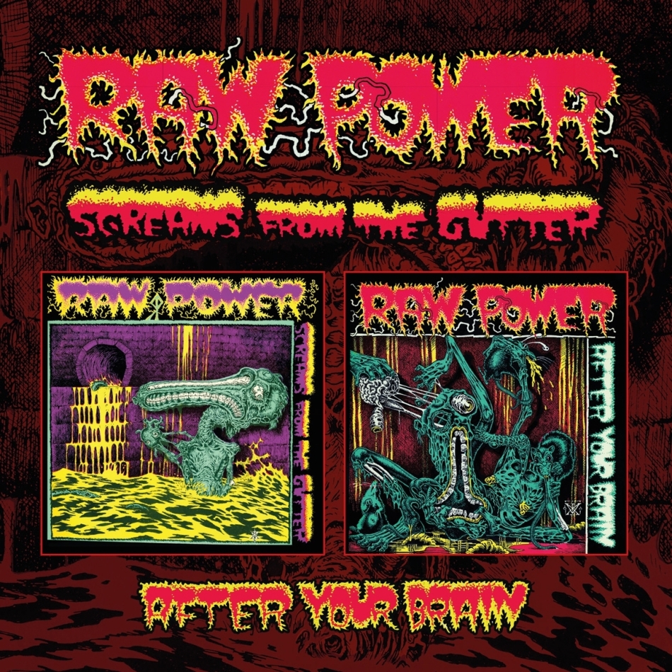 Raw Power - Screams From The Gutter / After Your Brain 2021 Reissue, Back On Black