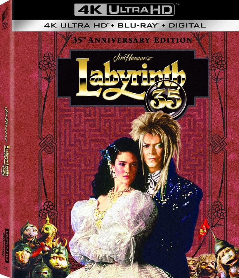 Labyrinth (1986) 35th Anniversary Edition, Limited Edition, 4K Ultra HD + Blu-ray