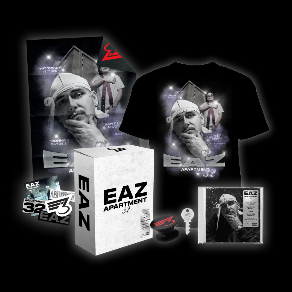 EAZ - Apartment 32 Deluxe Boxset, + T-Shirt M, Limited Edition