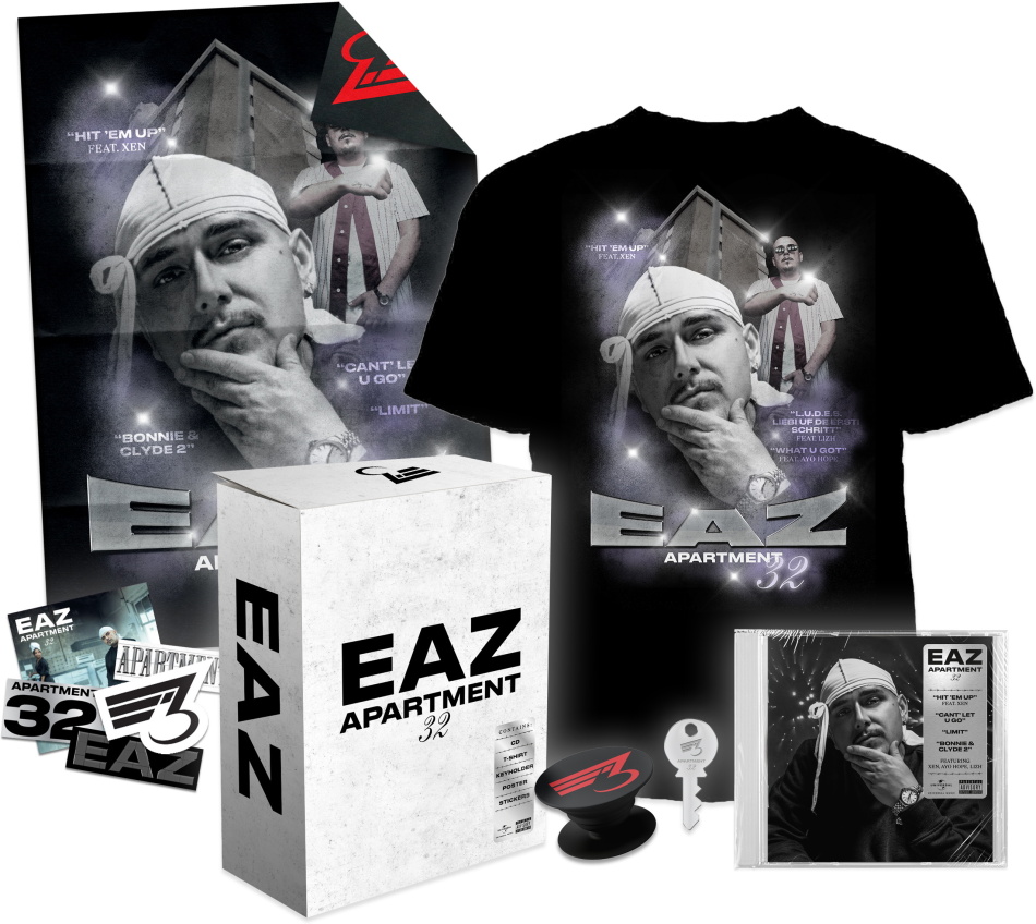 EAZ - Apartment 32 Deluxe Boxset, + T-Shirt XL, Limited Edition
