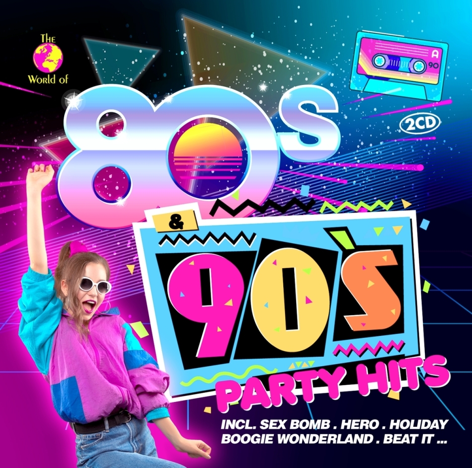 80s & 90s Party Hits 2 CDs