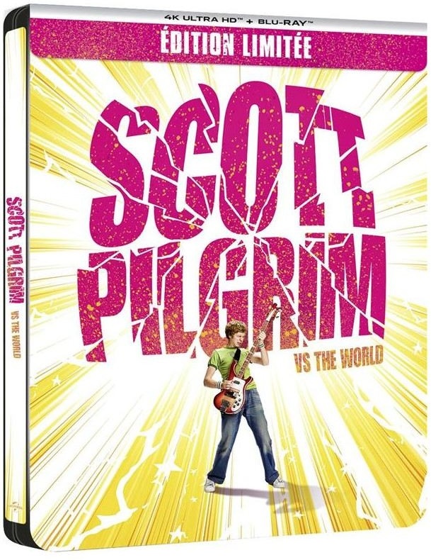 Scott Pilgrim (2010) Limited Edition, Steelbook, 4K Ultra HD + Blu-ray