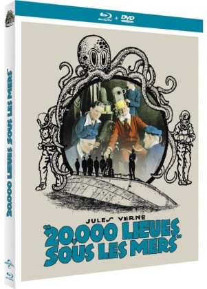 20.000 lieues sous les mers (1916) (Stummfilm, s/w, Blu-ray + DVD)
