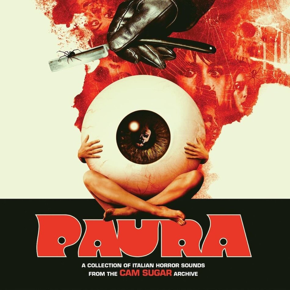 Cam Sugar - Paura: A Collection Of Italian Horror Sounds From 2021 Reissue, Decca, Red & Black Vinyl, 2 LP