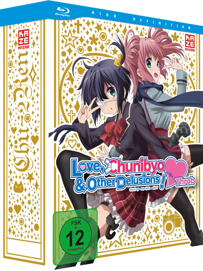Love, Chunibyo & Other Delusions! - Heart Throb - Staffel 2 (2014) Complete edition, New Edition, 4 Blu-rays