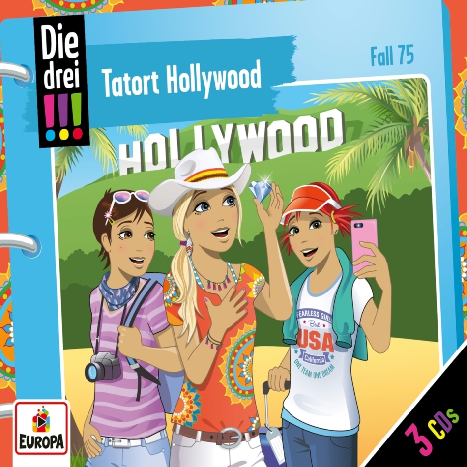 Die Drei !!! - 075/Tatort Hollywood 3 CDs