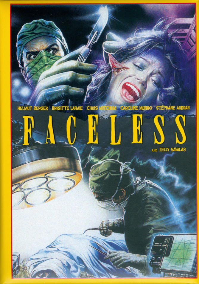 Faceless (1988) Wattiert, Collector's Edition, Edizione Limitata, Mediabook, Uncut, Blu-ray + DVD