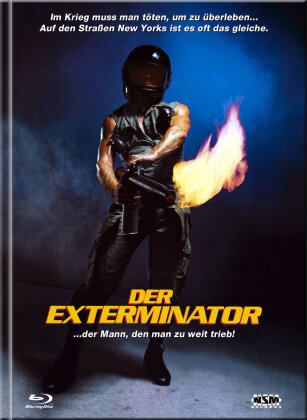 Der Exterminator (1980) (Cover A, Collector's Edition Limitata, Mediabook, Versione Rimasterizzata, Uncut, Blu-ray + DVD)