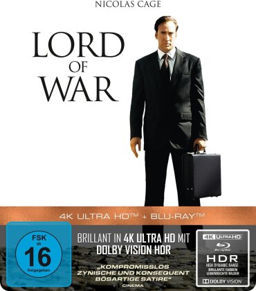 Lord of War - Händler des Todes (2005) (Limited Edition, Steelbook, 4K Ultra HD + Blu-ray)