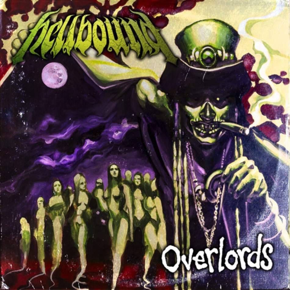 Hellbound - Overlords 2021 Reissue, Gatefold, Discouraged Records, Purple Vinyl, LP