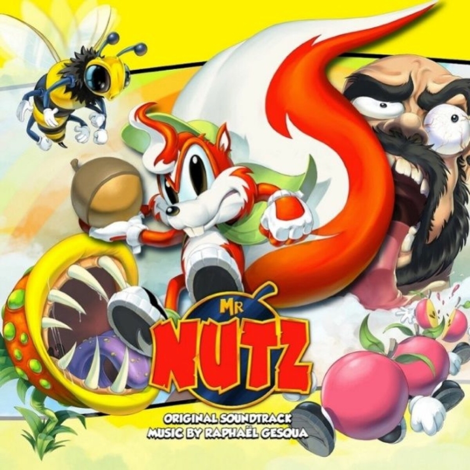 Raphael Gesqua - Mr Nutz - OST Gatefold, Translucent Orange Vinyl, 2 LPs