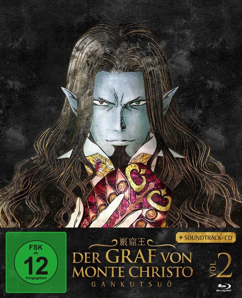 Der Graf von Monte Christo - Gankutsuô - Vol. 2 (Ep. 9-16) Blu-ray + CD