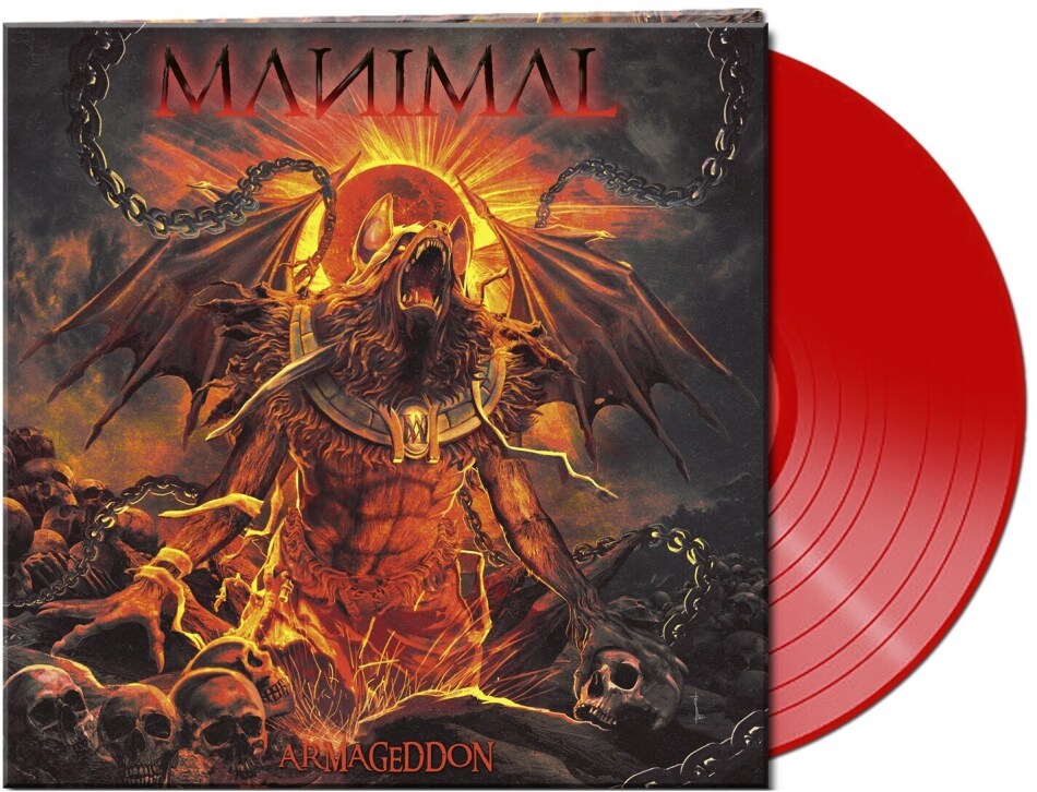 Manimal - Armageddon Gatefold, Red Vinyl, LP