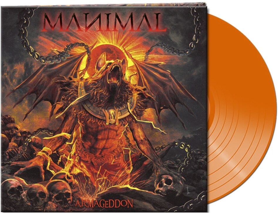 Manimal - Armageddon Gatefold, Limited Edition, Orange Vinyl, LP