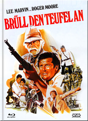 Brüll den Teufel an (1976) (Cover C, Limited Collector's Edition, Mediabook, Uncut, Blu-ray + DVD)