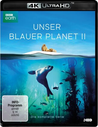 Unser blauer Planet 2 - Die komplette Serie (2017) (BBC Earth, Uncut, 3 4K Ultra HDs)