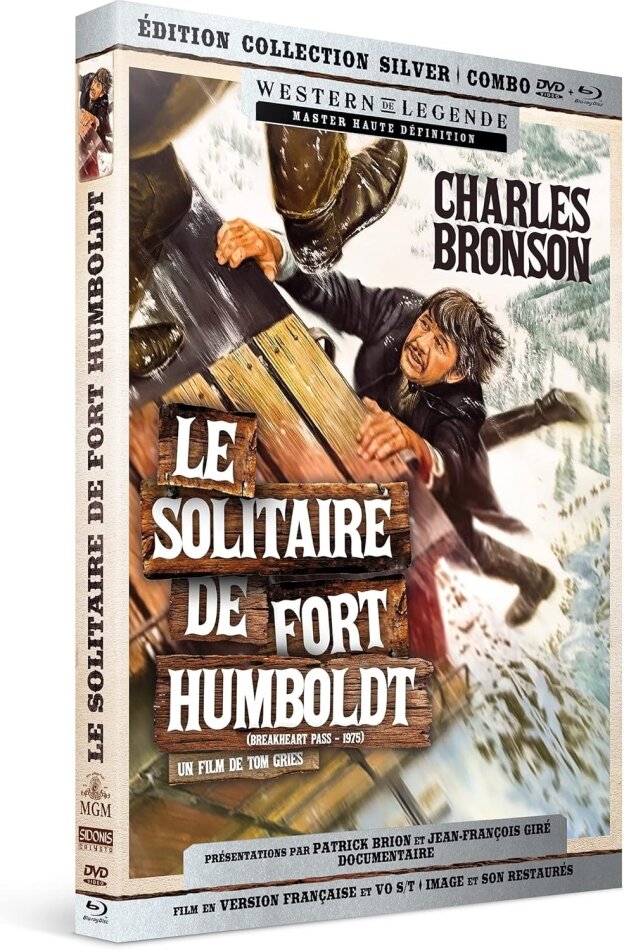 Le solitaire de Fort Humboldt (1975) Silver Collection, Western de Légende, Blu-ray + DVD