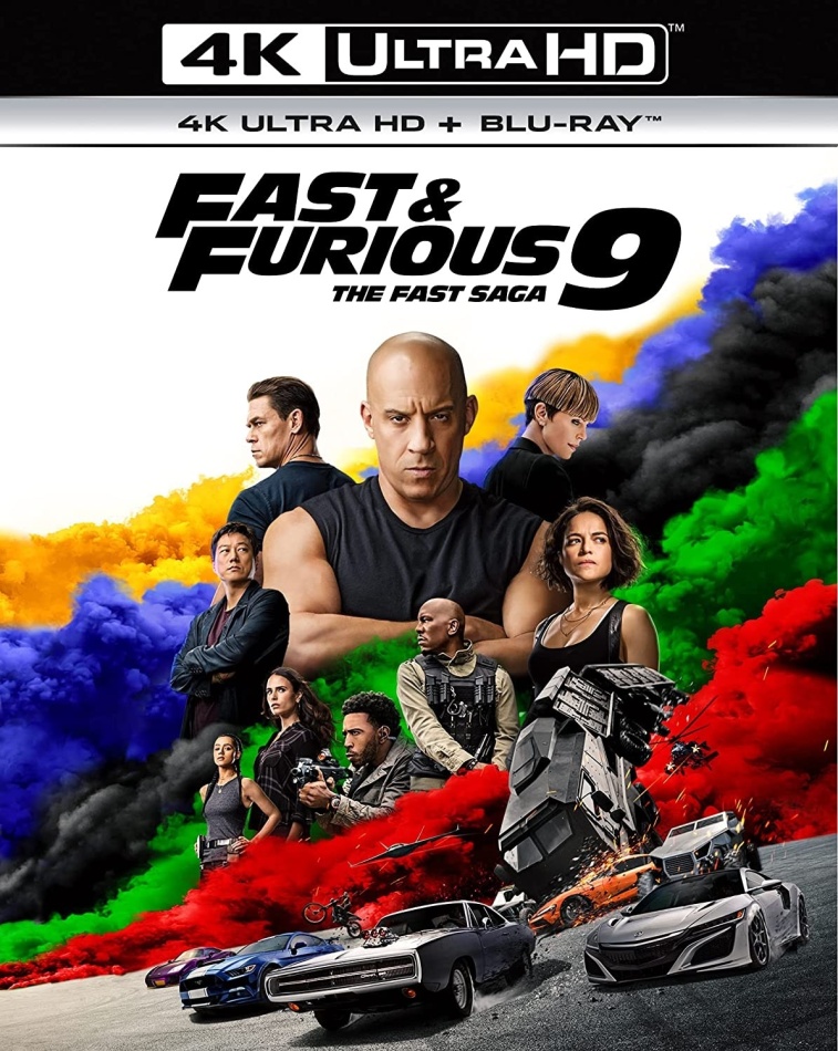 Fast & Furious 9 - The Fast Saga (2021) 4K Ultra HD + Blu-ray