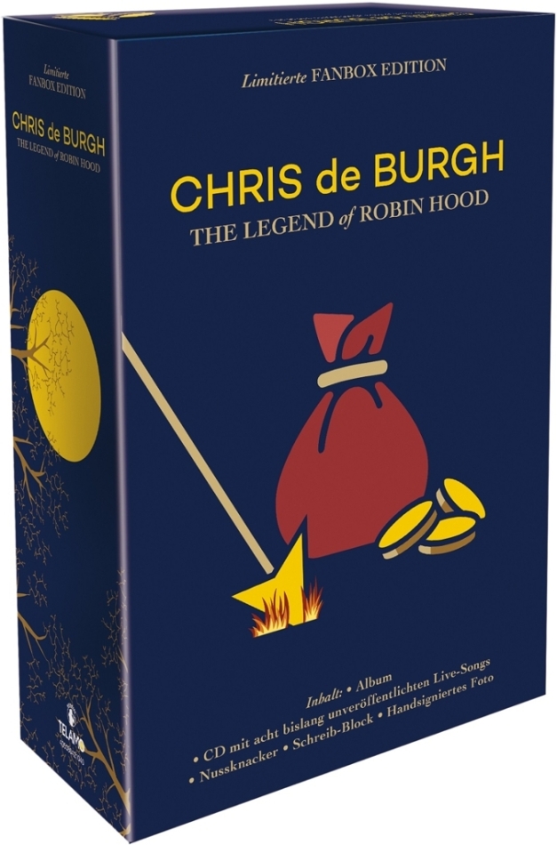 Chris De Burgh - The Legend Of Robin Hood Limited Fan Box, 2 CD