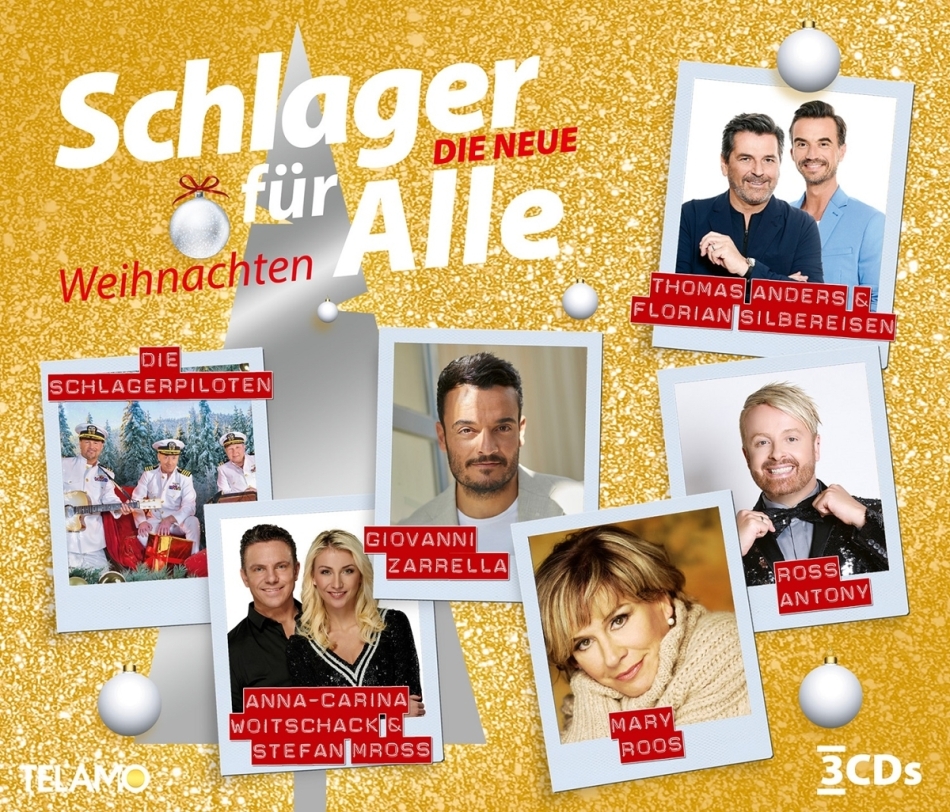 Schlager für Alle-Weihnachten 2021 3 CD