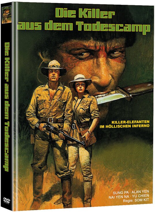 Die Killer aus dem Todescamp (1976) Cover A, Super Spooky Stories, Limited Edition, Mediabook, 2 DVDs