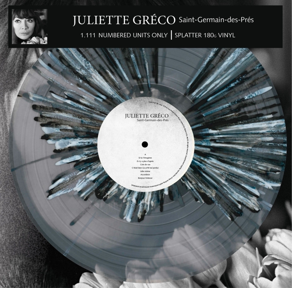 Juliette Greco - Saint-Germain-Des-Prés Splatter Vinyl, LP