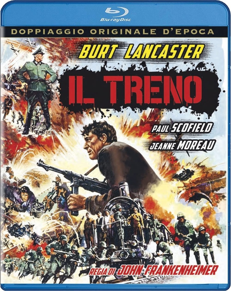 Il treno (1964) Doppiaggio Originale D'epoca, n/b