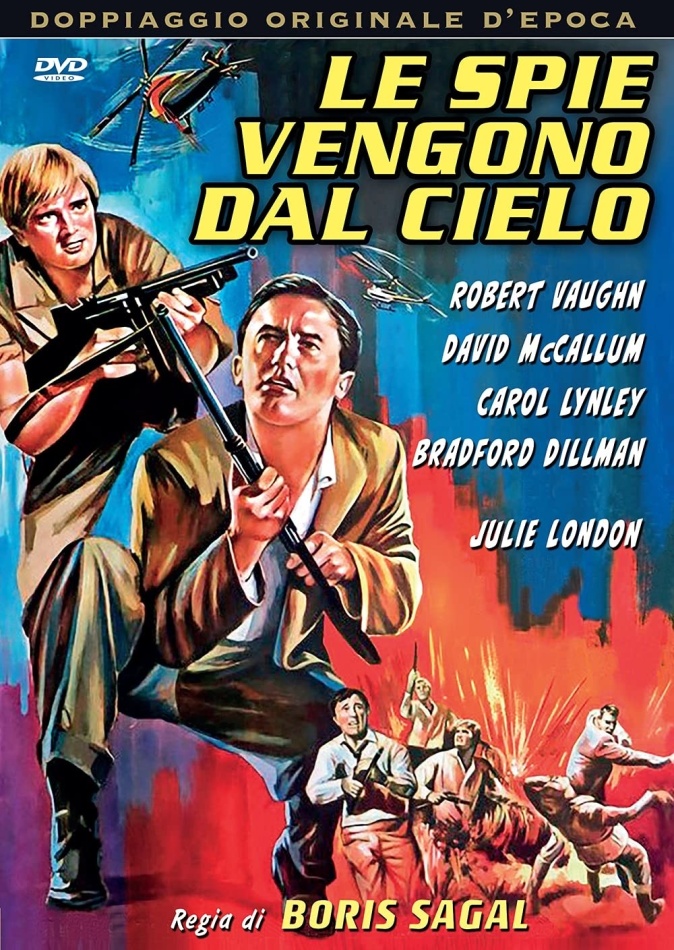 Le spie vengono dal cielo (1968) Doppiaggio Originale D'epoca