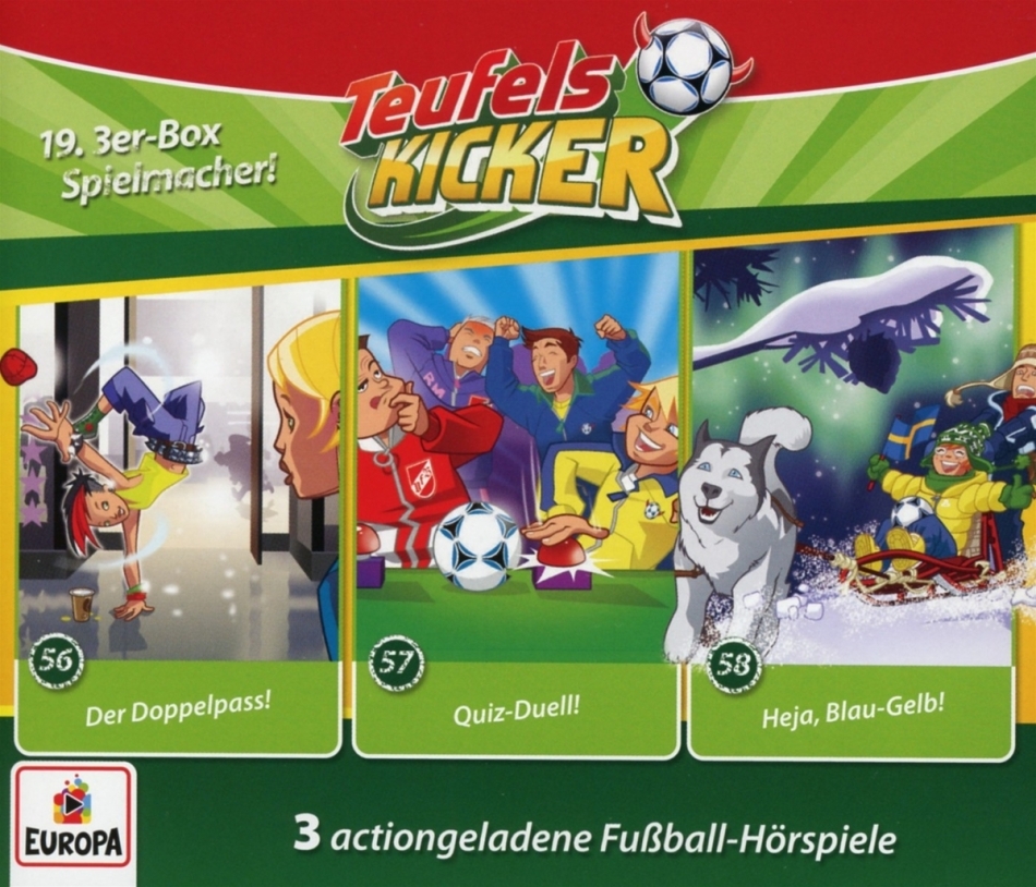 Teufelskicker - 19/3er Box (Folgen 56,57,58) 3 CD
