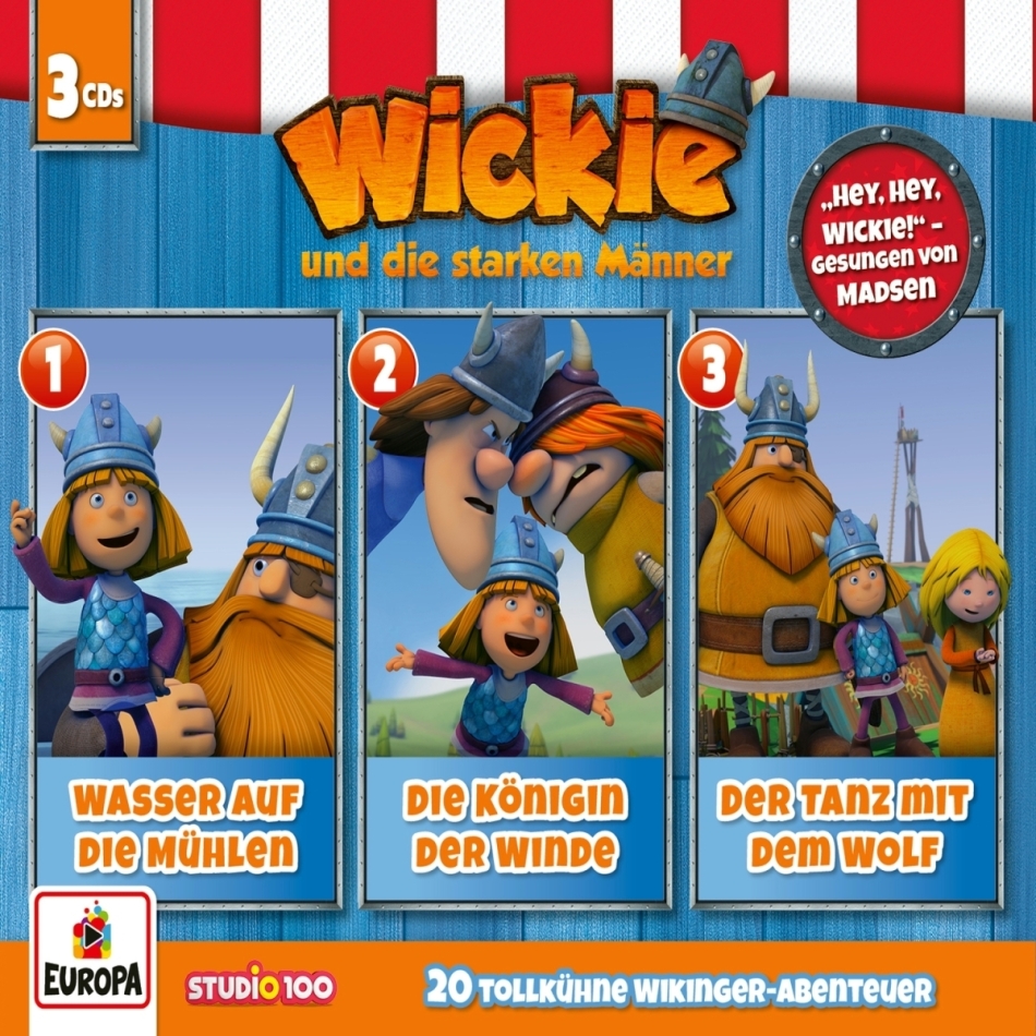 Wickie - Die 1. 3er Box (Folgen 1, 2, 3) 3 CDs