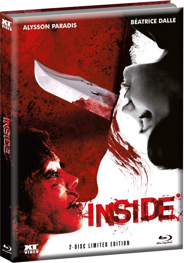Inside (2007) Wattiert, Cover 2, Édition Limitée, Mediabook, Blu-ray + DVD
