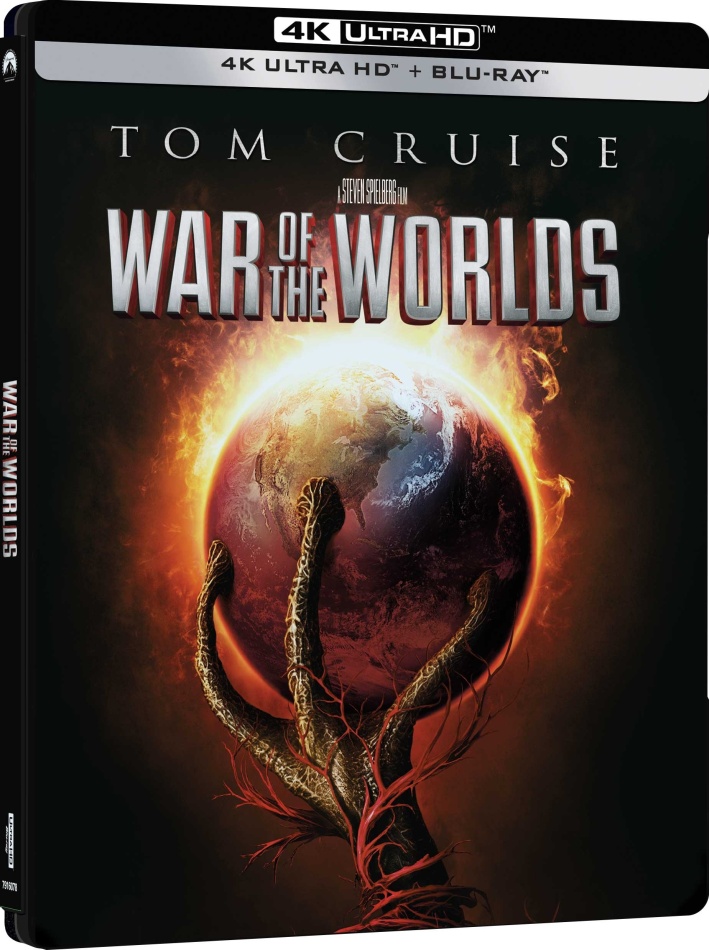 War of the Worlds - La Guerra dei Mondi (2005) Steelbook, 4K Ultra HD + Blu-ray