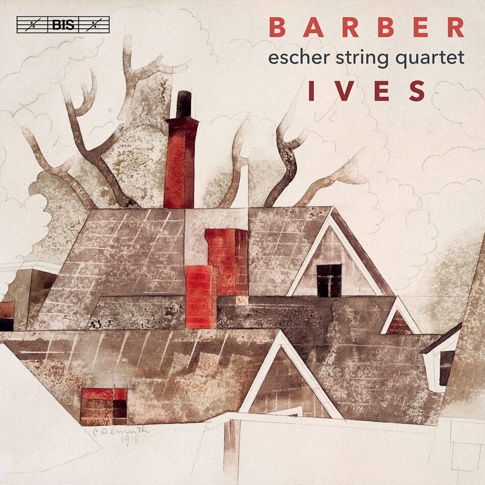 Escher Quartet, Samuel Barber (1910-1981) & Charles Ives (1874-1954) - String Quartets Hybrid SACD