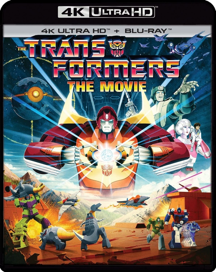 The Transformers: The Movie (1986) 35th Anniversary Edition, 4K Ultra HD + Blu-ray