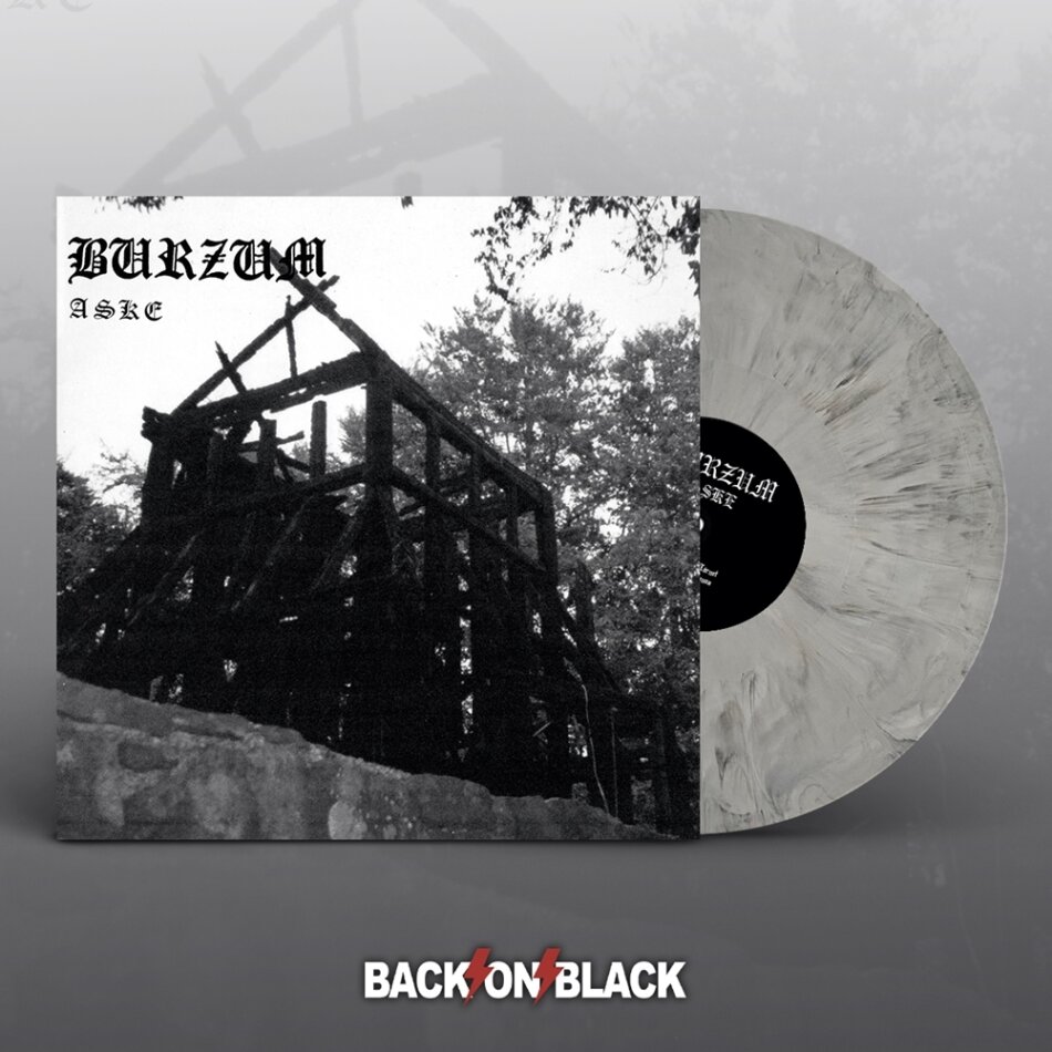 Burzum - Aske 2021 Reissue, Grey Marble Vinyl, LP