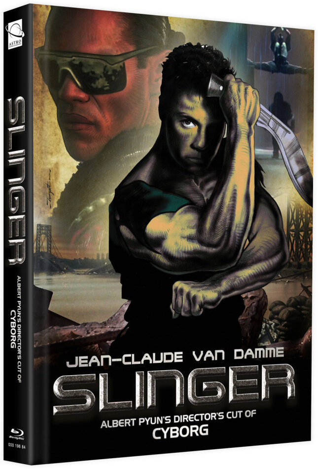 Slinger (1989) Cover G, + Bonusfilm, Édition Limitée, Mediabook, Blu-ray + DVD
