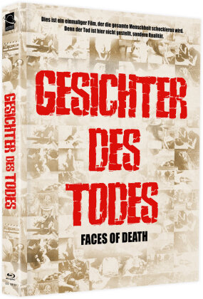 Gesichter des Todes (1978) (Cover B, + Bonusfilm, Limited Edition, Mediabook, Blu-ray + DVD)