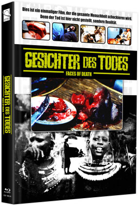 Gesichter des Todes (1978) (Cover C, + Bonusfilm, Edizione Limitata, Mediabook, Blu-ray + DVD)