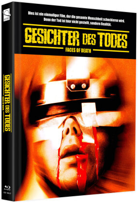 Gesichter des Todes (1978) (Cover F, + Bonusfilm, Limited Edition, Mediabook, Blu-ray + DVD)