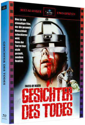 Gesichter des Todes (1978) (Classico di culto UNCUT, Cover A, + Bonusfilm, Edizione Limitata, Mediabook, Blu-ray + DVD)