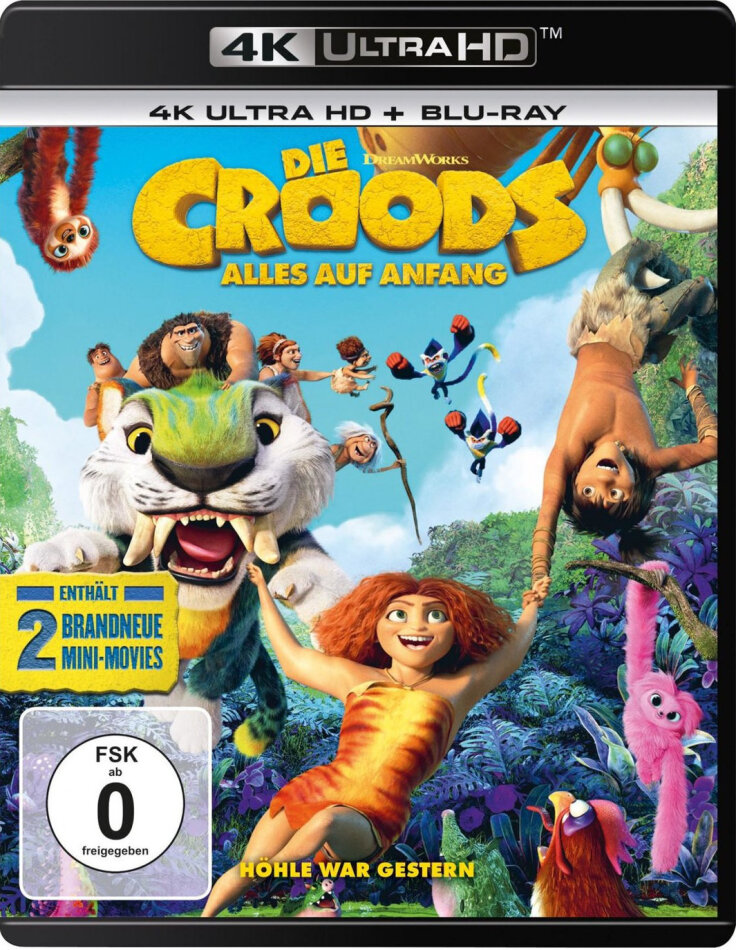 Die Croods 2 - Alles auf Anfang (2020) 4K Ultra HD + Blu-ray