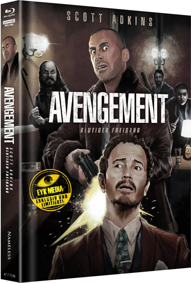 Avengement - Blutiger Freigang (2019) Cover G, Limited Edition, Mediabook, Uncut, 4K Ultra HD + Blu-ray